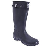 Woodland Unisex Quality Strap Regular Wellington Boots (6 UK) (Navy Blue)