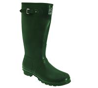 Woodland Unisex Quality Strap Regular Wellington Boots (7 UK) (Green)