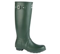 Woodland REGULAR Fitting High Quality Wellington Boots - Green Rubber, Mens UK 9 / EU 43