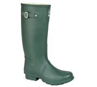 Woodland Wide Fit Unisex Green Rubber Wellingtons. Premium Quality. UK 14