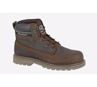 Mens Fashion Boots Woodland Leather Boots - Brown Crazy Horse Leather, Mens UK 7 / EU 41