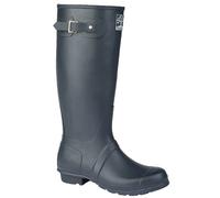 Woodland W259C Navy Strap Wellington Boot