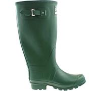 Woodland Wide Fit Unisex Green Rubber Wellingtons. Premium Quality. UK 9