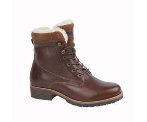 Woodland Womens/Ladies Leather Country Boots DF2247