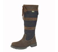 Woodland Womens/Ladies Waxy Leather Long Calf Boots DF2257