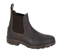 Woodland Womens Leather Pull On Gusset Waterproof Chelsea Boots Brown Size 3-9