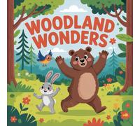 Woodland Wonders Coloring Book for Kids Ages 2-8: Relaxing Big Coloring Pages Build Confidence For Boys And Girls Perfect Birthday Gift Calm And ... GiftRelaxing Big Coloring Pages Build Con