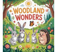 Woodland Wonders Coloring Book for Kids Ages 2-8: Screen Free Quiet Time Little Hands Big Coloring Pages Great Christmas Gift For Boys And Girls Calm ... GiftScreen Free Quiet Time Little Hands