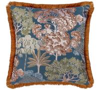 Woodlands Tropical Cushion Wylder Nature Navy 55cm x 55cm