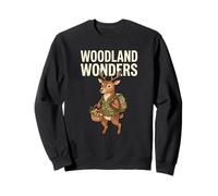 Woodlands Wonders Forest Foraging Nature Mushroom Hunting Sweatshirt