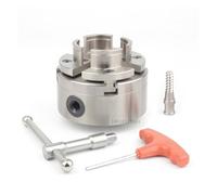 WoodLathe Chuck Self Centering 4 Jaw Wood Turning Chuck 4" 100mm Woodturning Tools Wood Lathe Machine Tools Accessories for Woodworking(M33x3.5mm)