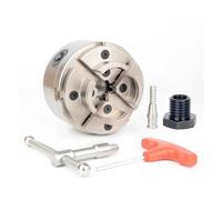 WoodLathe Chuck Self Centering 4 Jaw Wood Turning Chuck 4" 100mm Woodturning Tools Wood Lathe Machine Tools Accessories(M18 x 2.5mm)