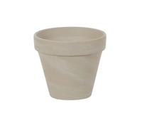 Woodlodge 18cm White Terracotta Spang Pot