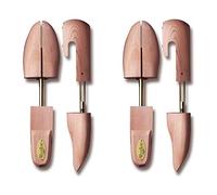 Woodlore Women's Shoe Trees (2 Pairs) Combination, Aromatic Cedar Wood, USA Made, Cedar, Medium Fits Sizes 8-9.5