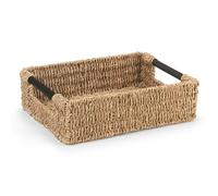 Woodluv Storage Baskets, Storage Baskets for Shelves, Nesting Storage Box Organiser | Shelf Hamper Organiser for Bathroom, Bedroom, Kitchen & Home Office, Large