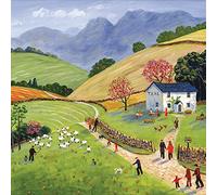 Woodmansterne Artistic Blank/Birthday Card from Afternoon Walk by Jeff Sudders - For Him/For Her