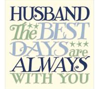 Woodmansterne Birthday Card for Husband, Emma Bridgewater Design