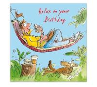 Woodmansterne Birthday Card for Men or Boys, Quentin Blake
