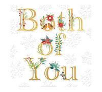 Woodmansterne Both of You Espoir Christmas Card