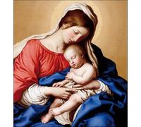 Woodmansterne Charity Christmas Cards -Madonna and Child - Eco-Friendly and Recyclable - Pack of 5 Cards