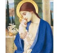 Woodmansterne Christmas Cards Mary and Child Pack 5 - Charity UK Made Xmas Cards
