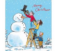 Woodmansterne Christmas Cards Quentin Blake Snowman Pack of 5 - Charity Xmas
