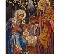 Woodmansterne Christmas Cards Traditional Nativity Pack of 5 - Charity Xmas