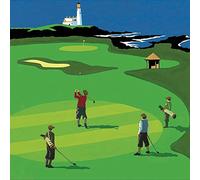 Woodmansterne Contemporary Male Birthday Card From Golf, the Perfect Approach - Greeting Card For Him (WDM-451089)