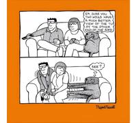Woodmansterne Funny Birthday or All-Occasion Card - Dog on the Sofa Joke - Amusing Greeting Card - For Men or Women - Blank Inside - 'Much Better View At the Other End of the Sofa'