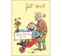 Woodmansterne Get Well Card - Quentin Blake (5489)