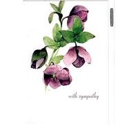 Woodmansterne - Lilac Hellebore - Sympathy Card