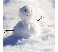 Woodmansterne Pack of 5 Charity Christmas Cards - 'Happy Snowman' - 5 Cards of 1 Lovely Design