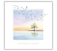 Woodmansterne Sympathy Card - Condolence Card