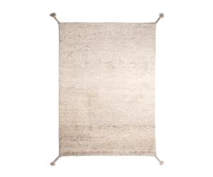 Woodnotes Uni Hand-knotted Wool Carpet 140 x 200 cm Ivory White