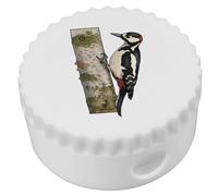 'Woodpecker On Tree' Compact Pencil Sharpener (PS00041026)