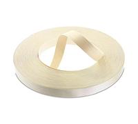 WoodPress® 22mm Real Ash Wood Pre-Glued Veneer Edging Tape - 50m Trade Roll - Iron-On Wood Application