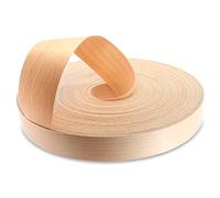 WoodPress® 50mm Real Beech Edging Tape - 50m Iron On Edging Strip - Pre-Glued Edge Banding for DIY Application - Wood Trim Edging Tape for Desk, Cabinet, Door - Edging Strip for Furniture Restoration