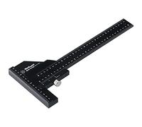 Woodraphic Professional Dual Function Scriber Gauge for Measuring and Marking - All in One Aluminum Steel Framing Tool for Professional Carpentry Use - 8 inch(New) Imperial