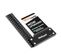 Woodraphic Upgraded Precision Square - 200mm Metric Layout Ruler for Woodworking | Enhanced Visibility, Side Markings & Calibration Certificate | Framing & Marking Tool