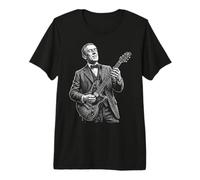 Woodrow Wilson Guitar Premium T-Shirt