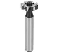 Woodruff Key Seat Cutter HSS Straight Shank T Slot Milling Cutter Tools 5x19x10mm for CNC Machining Metalworking Milling Steel Aluminum Copper Iron