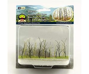 Woods Edge Trees Bare 2'' to 2.5'' N-scale 20/pk (US IMPORT)