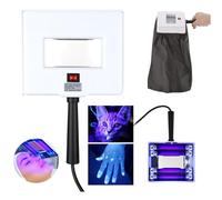 Woods Lamp Skin Analyzer, Professional Facial Magnifying Analyzer, Beauty Salon Spa Facial Skin Care Analyzer, Magnification Times: 3 Times, Also for Dog/Cat Care, Antique Authentication