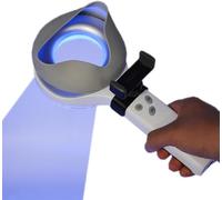 Woods Lamp Skin Analyzer, Professional Facial Magnifying Analyzer, Beauty Salon Spa Facial Skin Care Analyzer With Shading Cloth, Magnification Times: 3 Times, Also for Dog/Cat Care, Beauty Salon