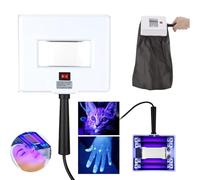 Woods Lamp Skin Analyzer, Professional Facial Magnifying Analyzer, Beauty Salon Spa Facial Skin Care Analyzer With Shading Cloth, Magnification Times: 3 Times, Also for Dog/Cat Care, Beauty Salon