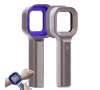 Woods Lamp Skin Analyzer,Skin Analyzer Lamp,Professional Esthetician Facial Magnifying Analyzer for Spa, Salon and Home Use, Magnification Times: 2 X,Visible Lens Area 40 * 40mm, Rechargeable, 365nm