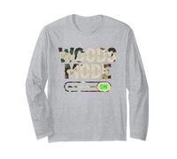 Woods Mode ON Deer Hunter Outdoors Forest Long Sleeve T-Shirt