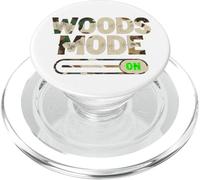 Woods Mode ON Deer Hunter Outdoors Forest PopSockets PopGrip for MagSafe