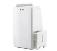 Wood's Mrd14G White Auto Start Stop With Handle Compact Portable Dehumidifier 12L