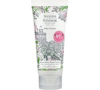 Woods of Windsor Hand Cream, Nourishing Jasmine Hand Cream for Men and Women, Vitamin E and Shea Butter, White Jasmine Scent 100ml
